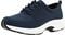 Drew Excel - Women's Athletic Lace Comfort Shoe - Navy Combo