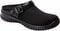 Drew Savannah - Women's Swivel Strap - Comfort Strap Clog - Blk/Blk/Stch