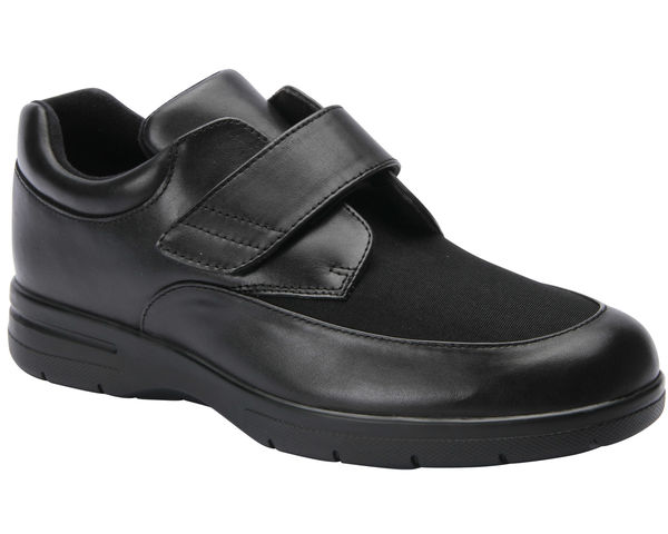 Drew Journey II - Men's - Velcro Strap Shoes - A7cc Blk/Blk Stch