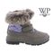 Bearpaw Amanda - Kid's Waterproof Boots - Girls Youth Sizes - 1949Y Gray/lavendar alt1 zoom