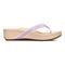 Vionic Pacific High Tide  - Women's Platform Sandal - Mauve Metallic - 4 right view