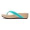 Vionic Pacific High Tide  - Women's Platform Sandal - Ocean Metallic - 2 left view