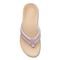 Vionic Pacific High Tide  - Women's Platform Sandal - Mauve Metallic - 3 top view