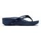 Vionic Pacific High Tide  - Women's Platform Sandal - Navy/Navy - 4 right view