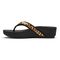 Vionic Pacific High Tide  - Women's Platform Sandal - Tan Leopard - 2 left view