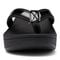 Vionic Pacific High Tide  - Women's Platform Sandal - Black - 6 front view