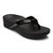 Vionic Pacific High Tide  - Women's Platform Sandal - Black - 1 main view