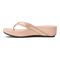 Vionic Pacific High Tide  - Women's Platform Sandal - Rose Gold Metallic - 2 left view