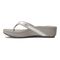 Vionic Pacific High Tide  - Women's Platform Sandal - Silver Metallic - 2 left view