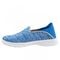 Softwalk Simba - Women's Supportive Shoe - Blue - inside