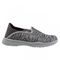 Softwalk Simba - Women's Supportive Shoe - Charcoal - outside