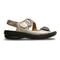 Revere Barcelona - Women's Sandals with Removable Insoles - Barcelona Gunmetal Side