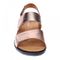 Revere Como Back Strap Leather Sandalsl - Women's - Rose - Front