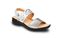 Revere Como - Women's Adjustable Sandal - Gunmetal