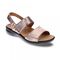 Revere Como Back Strap Leather Sandalsl - Women's - Rose - Angle