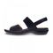 Revere Como Back Strap Sandal - Women's - Black Lizard - Side 2