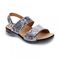 Revere Como Back Strap Sandal - Women's - Silver Safari - Angle