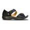 Revere Geneva - Women's sandal - Geneva Black Lizard Side