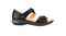 Revere Geneva - Women's sandal - Black Lizard Profile