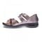 Revere Geneva Closed Heel Sandal - Women's - Gunmetal - Side 2