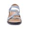 Revere Emerald 3 Strap Leather Sandals New Arrivals - Women's - Seafoam - Front