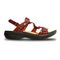 Revere Miami - Women's Adjustable Sandal - Miami Red Croc Side