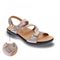 Revere Miami Back Strap Sandal - Women's - Champagne - Strap Detail