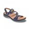 Revere Miami Back Strap Sandal - Women's - Blue French - Angle