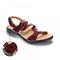 Revere Miami Back Strap Sandal - Women's - Red Croc - Strap Detail