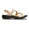 Revere Miami - Women's Adjustable Sandal - Miami Champagne Side