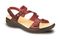 Revere Miami - Women's Adjustable Sandal - Red Croc