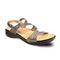 Revere Miami - Women's Adjustable Sandal - Miami Gunmetal