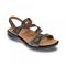 Revere Miami Back Strap Sandal - Women's - Peacock Python - Angle