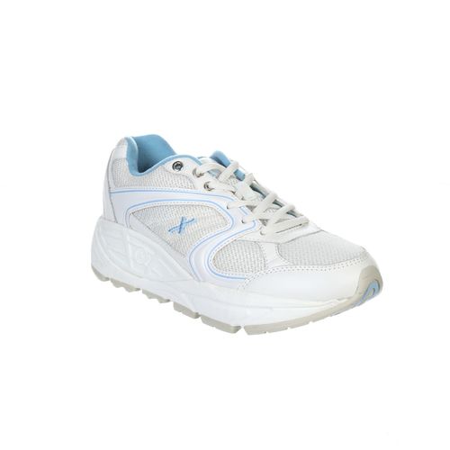 Xelero Matrix - Women's Motion Control Walking Shoe - White/Lt Blue Mesh