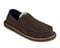 Sanuk Pick Pocket Denim Men's Casual Sidewalk Surfer - Brown 0