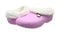 Crocs Blitzen III - Fuzz Lined Clogs for Men/Women - Carnation/Oatmeal