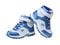 Mt. Emey Children's Orthopedic Boots 3305 by Apis - Navy/White Pair / Bottom