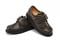 Mt. Emey 502 - Men's Extra-depth Dress/Casual Strap Shoes by Apis - Brown Pair / Top