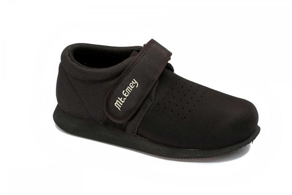 Mt. Emey 737 - Men's Post-op Shoes by Apis - Black Main Angle