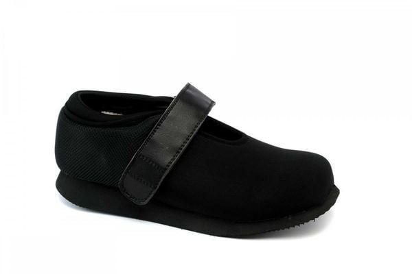 Mt. Emey 738 - Men's Post-op Shoes by Apis - Black Main Angle