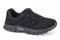 Mt. Emey 9306 - Women's Added-depth Walking Shoes by Apis - Black Main Angle