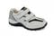 Mt. Emey 9702-V - Men's Explorer I Strap Walking Shoes - White/Black Main Angle