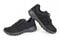 Mt. Emey 9704 - Men's Added-depth Walking Shoes by Apis - Black Pair / Top