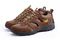 Mt. Emey 9708 - Men's Extrem-Light Athletic Walking Shoes by Apis - Brown Pair