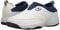 Propet Wash & Wear Slip On II Slip Resistant - Men's - White/Navy