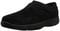 Propet Wash & Wear Slip On II Slip Resistant - Men's - Black Suede