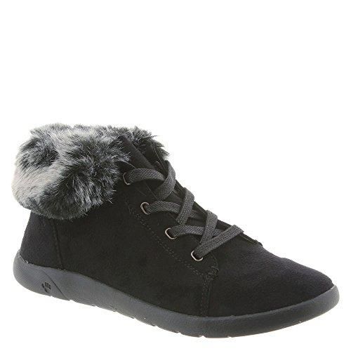 Bearpaw Frankie - Women's Casual Suede Bootie - 2038W - Black