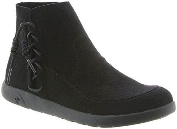 Bearpaw Piper - Women's Casual Suede Bootie - 2037W - Black