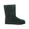 Bearpaw Elle Short - Women's Snow Boot - 1962W  451 - Dark Green - Side View