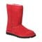 Bearpaw Elle Short - Women's Snow Boot - 1962W  614 - Red - Profile View